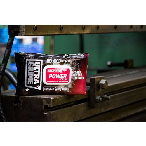 UltraGrime PRO Power Scrub - Feuchttücher 38x25 cm